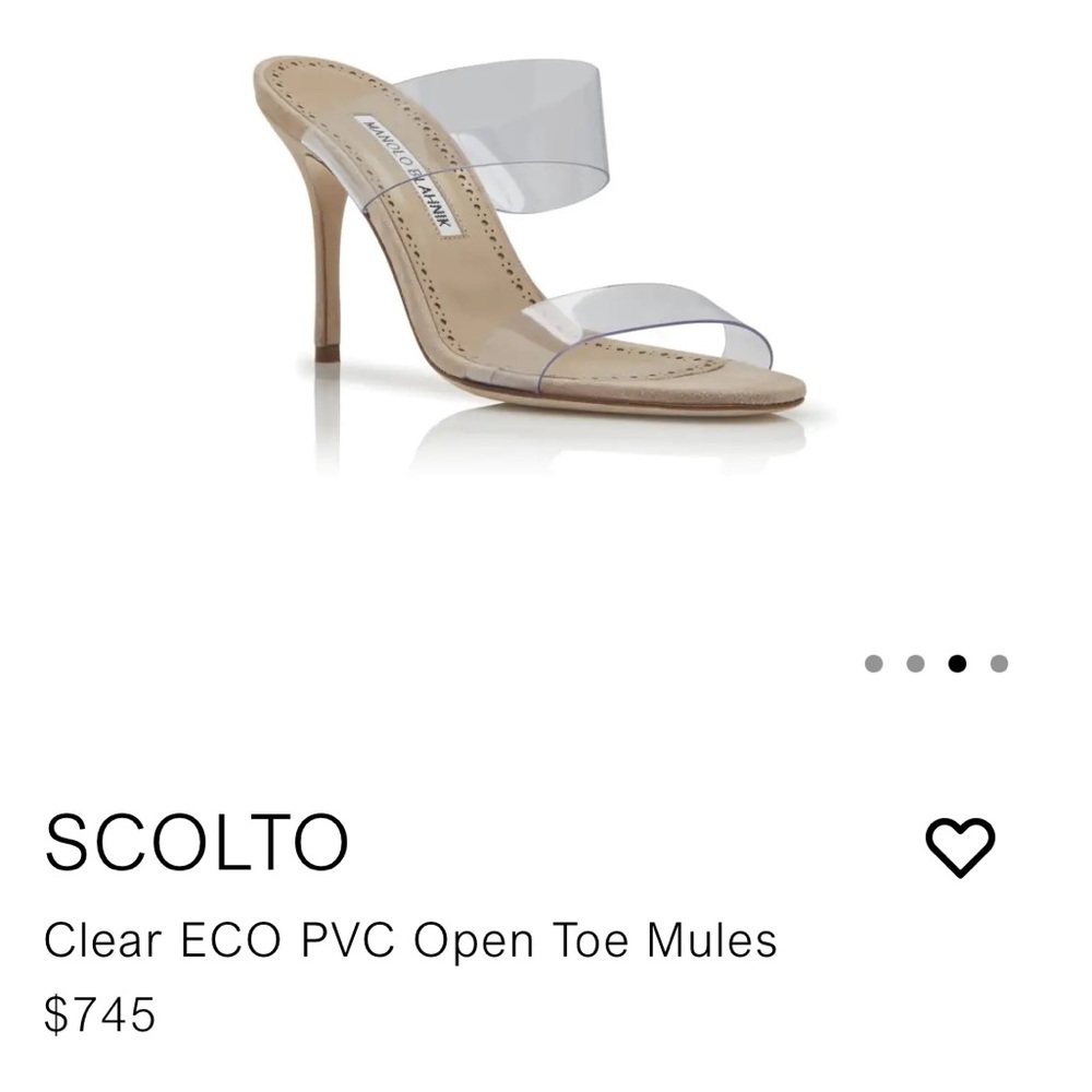 Manolo Blahnik Scolto Sandal!  Brand new in Box! Never worn!